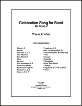 Celebration Song for Band Concert Band sheet music cover